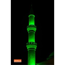 100CM 36W LED Wallwasher Yeşil | Dış Cephe, Minare, Bahçe Aydınlatma | Iç-Dış Kullanım IP65