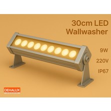 30CM 9W LED Wallwasher Günışığı 3000K| Dış Cephe, Minare, Bahçe Aydınlatma | Iç-Dış Kullanım