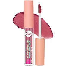 7Days B.Colour Mat Likit Ruj - 02 Pink - 1 Adet