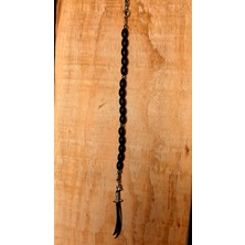 Mryart Oniks Taşlı Zülfikar Figürlü Araç Içi Ayna Süsü - Doğal Taş Aksesuar