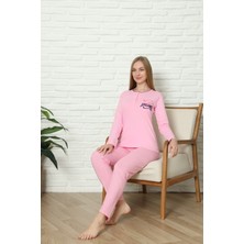 Kadın Uzun Kol Pijama Takımı