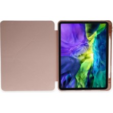 Newface Ipad Pro 11 (2018) Kılıf Kalemlikli Mars Tablet Kılıfı - Rose Gold Arbkd