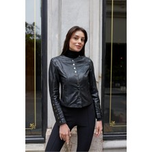 Hakiki Siyah Deri Ceket