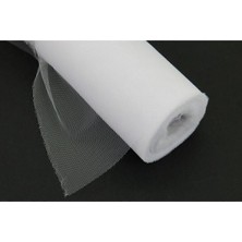 Teknotrust Beyaz Grek Tülü, Kapı, Sandalye ve Gelin Arabası Süsleme, 25 M Uzunluk