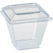 Teknotrust Turuncu 120 cc Kübik Kase Takımı, 10 Kapaklı, Şık ve Dayanıklı Tasarım