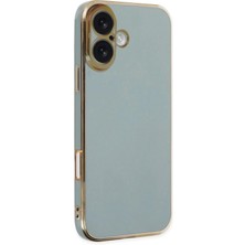 Emos Avm iPhone 16 Kılıf Volet Silikon - Açık Yeşil