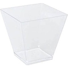 Teknotrust Beyaz Mini Kübik Kase 60 cc 24'lü, Pratik ve Şık Saklama Çözümü