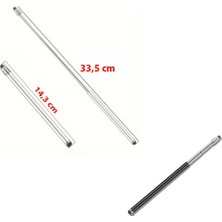 Paras Ticaret Dokunmatik Tablet Telefon Akıllı Tahta 33 cm Uzayan Teleskopik Çubuk Touchpad 2 Li Dokunmatik Uç Işaret Sunum Rehber Vb. Çubuğu