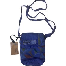 Vintage Renkli Etnik Salaş Tek Bölmeli Günlük Kadın Kol Omuz Çapraz Telefon Çantası 14 cm x 17 cm