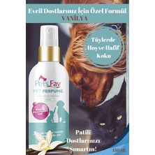 Vanilya Kokulu Evcil Hayvan Parfümü – Kedi & Köpek Için Tüy Bakım Spreyi 150 ml
