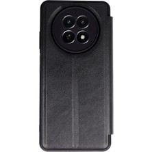 Emos Avm Realme 12 5g Kılıf Flip Cover - Siyah