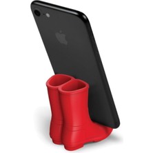 Bot Şeklinde Telefon Tutucu Yemek Yerken Izleme
