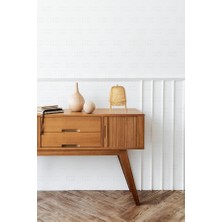 Naturel Home Knixhult Bohem Bambu Masa Lambası, Yer Lambası 35 CM - İskandinav, Modern, Rattan, Aydınlatma