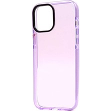iPhone 12 Pro Kılıf Tknc Punto Kapak-Mor