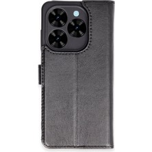 Emos Avm Tecno Spark Go 2024 Kılıf Trend S Plus Kapaklı Kılıf - Siyah