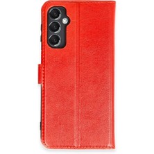 Emos Avm Samsung Galaxy M34 5g Kılıf Trend S Plus Kapaklı Kılıf - Kırmızı