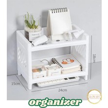 Multi Space Çok Yönlü Banyo, Mutfak, Makyaj, Takı Organizeri Seti