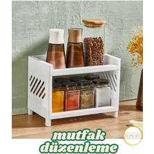 Multi Space Çok Yönlü Banyo, Mutfak, Makyaj, Takı Organizeri Seti
