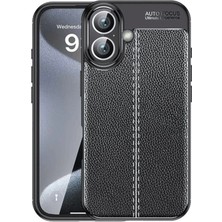 Emos Avm iPhone 16 Kılıf Auto Focus Kapak - Siyah