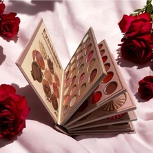 Makyaj Kitabı 5'li Palet Seti – Göz Farı, Ruj, Highlighter, Allık,