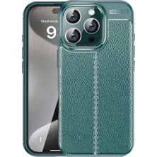 Emos Avm iPhone 16 Pro Kılıf Auto Focus Kapak - Koyu Yeşil