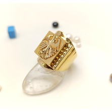 Kartal Yüzük 14 Ayar Altın Hd Videolu