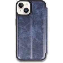 Emos Avm iPhone 14 Kılıf Flip Cover - Lacivert