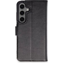 Emos Avm Samsung Galaxy S24 Plus Kılıf Trend S Plus Kapaklı Kılıf - Siyah