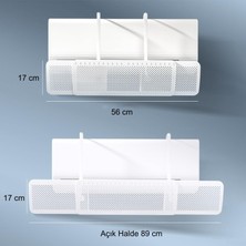 Triline Split Klima Çarpma Önleyici Hava Kalkanı Ayarlanabilir Delikli Klima Siperliği Aparatı