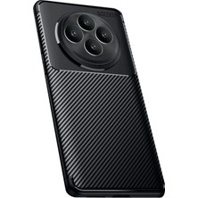 Emos Avm Oppo Reno 11 Fs Kılıf Auto Focus Karbon Kapak - Siyah