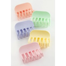 Düz Renkli Mandal Toka 6 cm