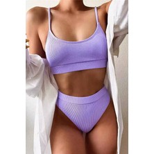 New Dizayn Bikini - Mor
