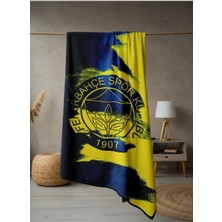 Fenerbahçe ~ Desenli Deniz Havuz Plaj Havlusu Peştemal 80X160CM