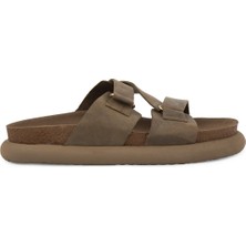 Pegia Kadın Hakiki Nubuk Terlik 215544