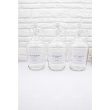 3'lü 1500ML Sıvı Deterjan Şişesi Seti, Renkli, Siyah, Beyaz