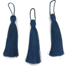 Teknotrust Indigo Renkli Püsküller 10CM, 5 Adet, Parti ve Dekorasyon Malzemeleri