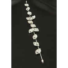 Yaprak Taşlı Saç Aksesuarı