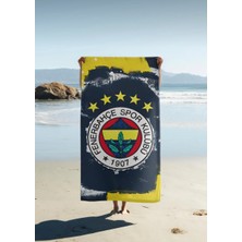 MonsterÇocuk ~ Fenerbahçe Deniz Havuz Plaj Havlusu 80x160 – Süper Emici, Taraftar Ürünü