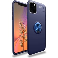 Emos Avm iPhone 11 Pro Kılıf Range Yüzüklü Silikon - Mavi