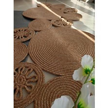 Jut Hasır Yolluk Koridor Halısı Pas Pas Kilim