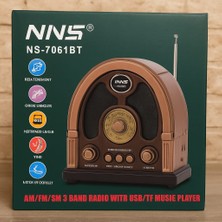Nns NS-7061 Bs Nostaljik Taşınabilir Radyo