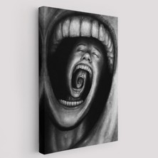 Ruh Sağlığı ve Depresyon Dekoratif Kanvas Tablo, Duvar Dekoru 5223