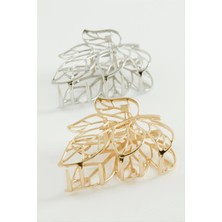 Yaprak Metal Mandal Toka 7 cm