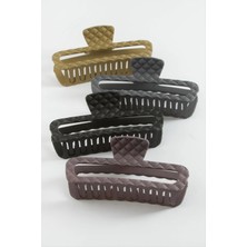 Dikdörtgen Renkli Mandal Toka 13 cm