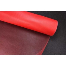 Kırmızı Iran Tülü, Şık ve Zarif Dekoratif Doku, Ev ve Davetler Için Ideal Seçim