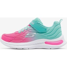 Skechers Jumpsters-Tech Büyük Kız Çocuk Mavi Spor Ayakkabı 303603L Aqpk