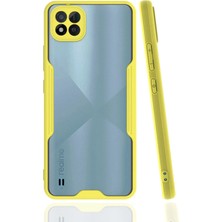 Emos Avm Realme C11 2021 Kılıf Platin Silikon - Sarı
