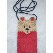 Happy Handmade -  Çapraz Askılı Sevimli Telefon Cantası Çocuk Genc Telefon Çantası