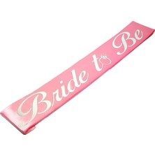 Teknotrust Yazılı Pembe ve Gümüş Yaldızlı Bekarlığa Veda Kuşağı, Şık ve Eğlenceli Tasarım