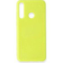 Emos Avm Huawei Y6P Kılıf Nano Içi Kadife Silikon - Sarı